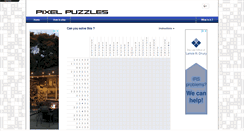 Desktop Screenshot of pixelpuzzles.net